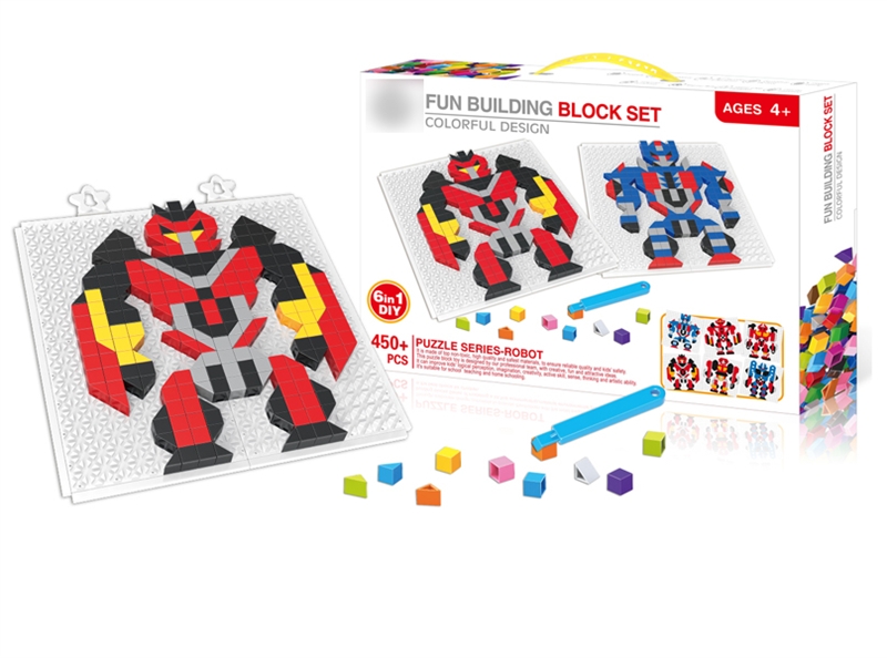 BUILDING BLOCK PUZZLE 450+PCS - HP1135005