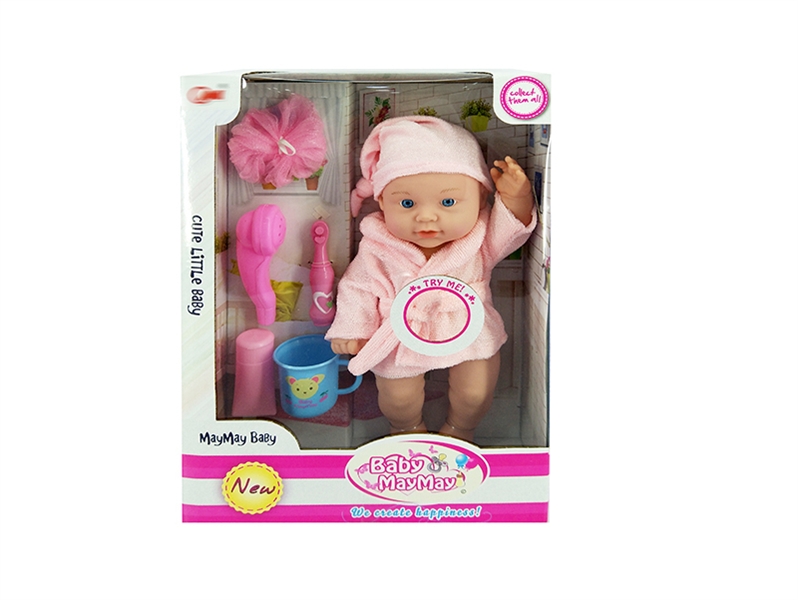36CM BLOW MOLD BODY DOLL W/ACCESSORIES & 6 SOUNDS IC - HP1135208