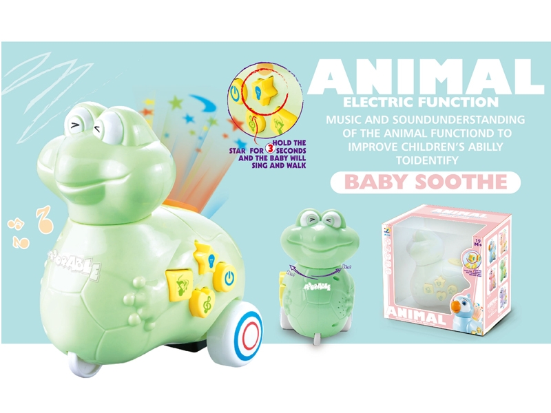 B/O CARTOON FROG W/LIGHT & MUSIC & PROJECTION - HP1135268