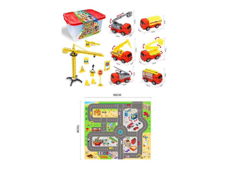 PULL BACK FIRE ENGINE TRUCK - HP1135424