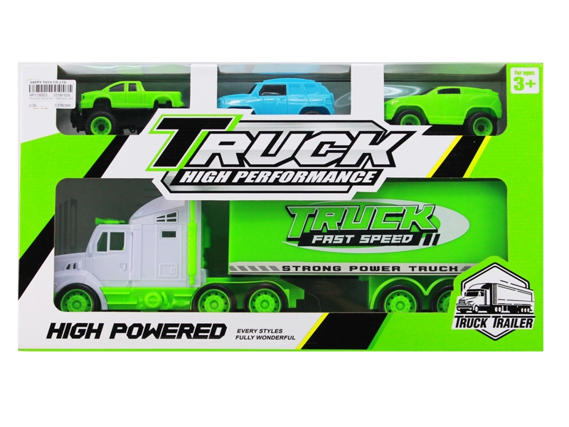 FRCITION TRUCK W/3  FREE WAY CARS - HP1135523