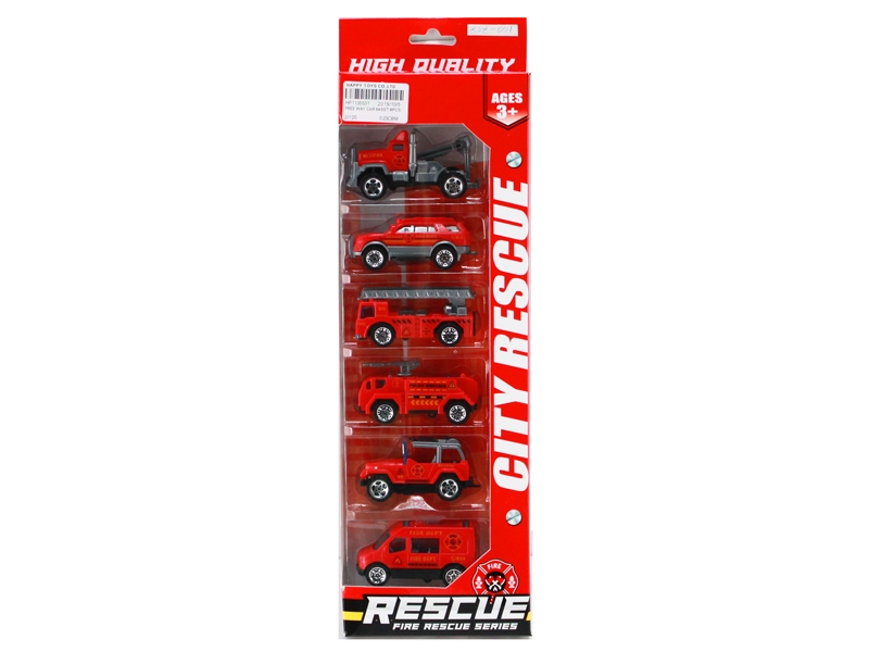 FREE WAY CAR 6ASST/6PCS - HP1135531