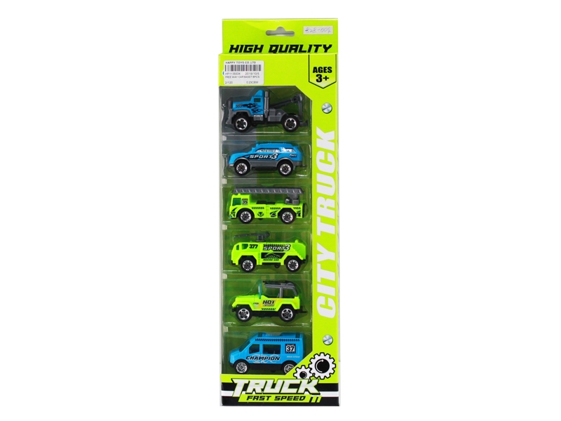 FREE WAY CAR 6ASST/6PCS - HP1135534