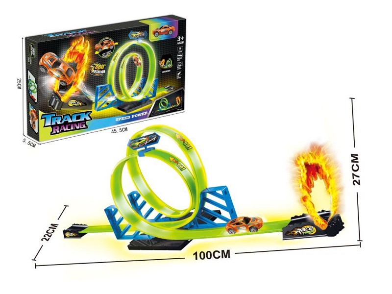 PULL BACK RAIL CAR W/NOCTILUCENC - HP1135553