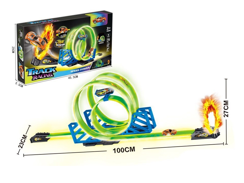 PULL BACK RAIL CAR W/NOCTILUCENC - HP1135554