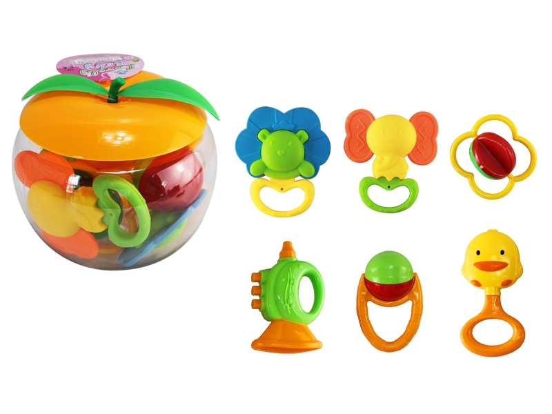 BABY RATTLE 6PCS - HP1135570