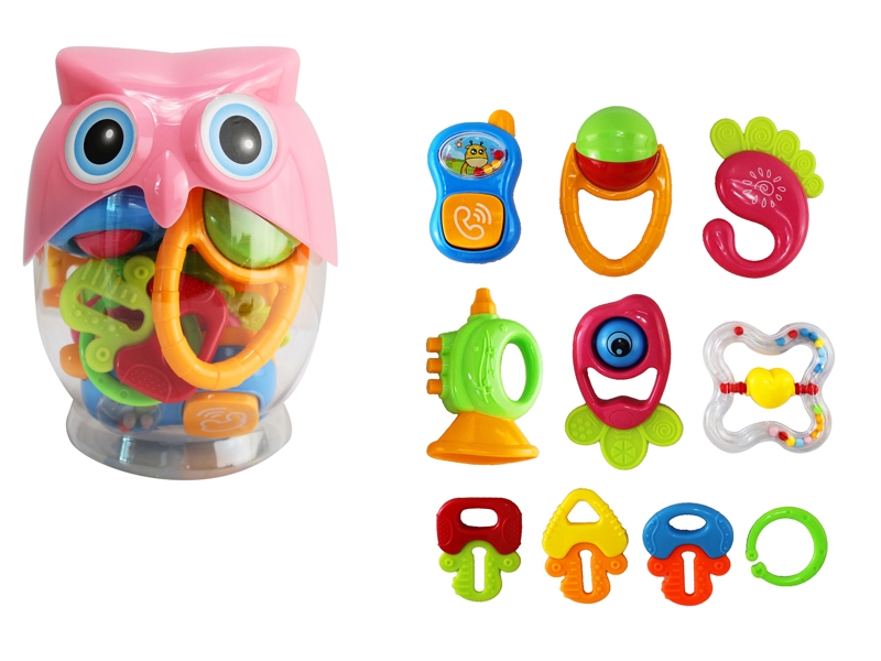 BABY RATTLE 10PCS - HP1135573