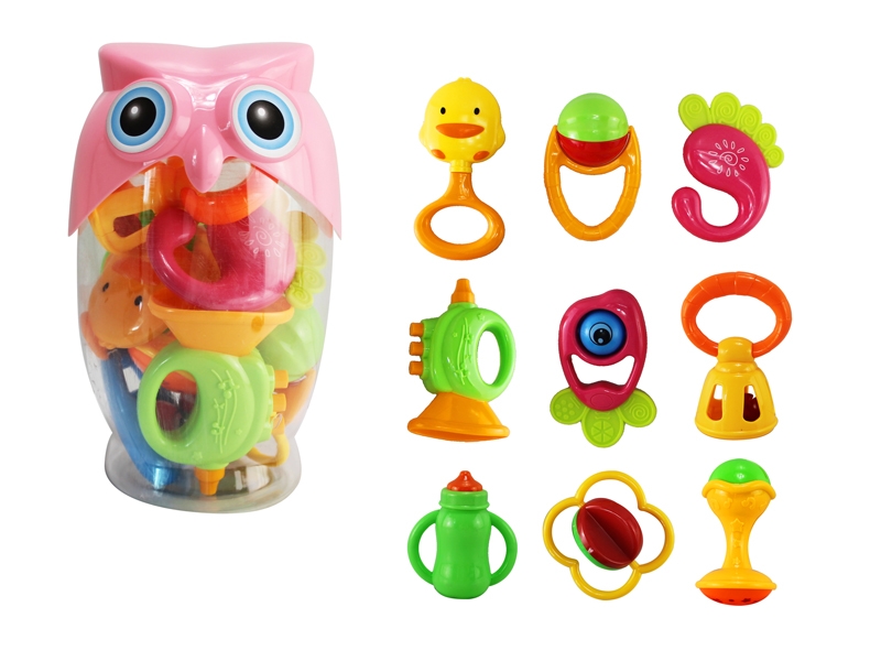 BABY RATTLE 9PCS - HP1135575