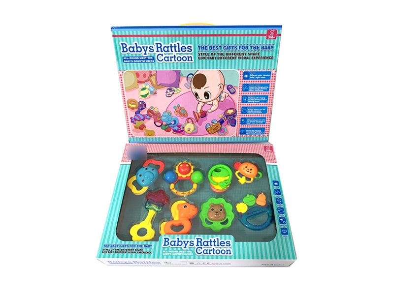 BABY RATTLE 8PCS - HP1135627