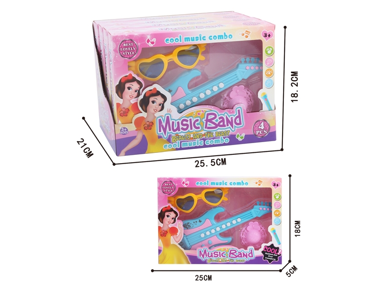 GUITAR W/ACCESSORIES 4PCS/DISPLAY BOX - HP1135697