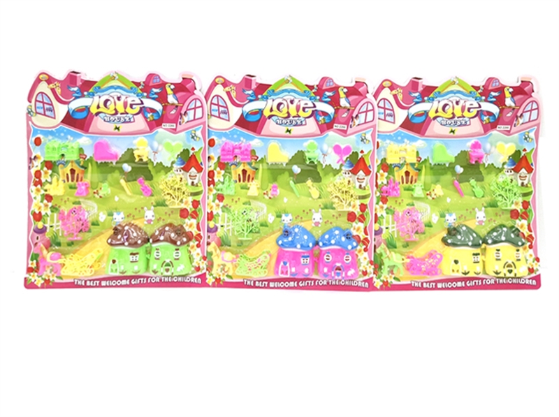 VILLA PINK & GREEN & YELLOW - HP1135853