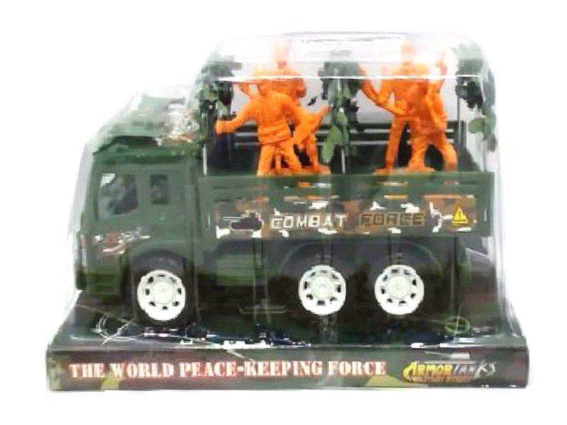 FRICTION MILITARY CAR - HP1135861