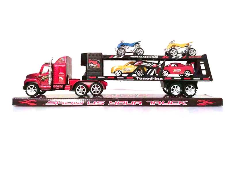 FRICTION TRUCK RED/BLUE/SILVER/SILVER GREY - HP1135896