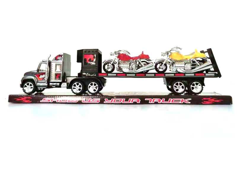 FRICTION TRUCK RED/BLUE/SILVER/SILVER GREY - HP1135899