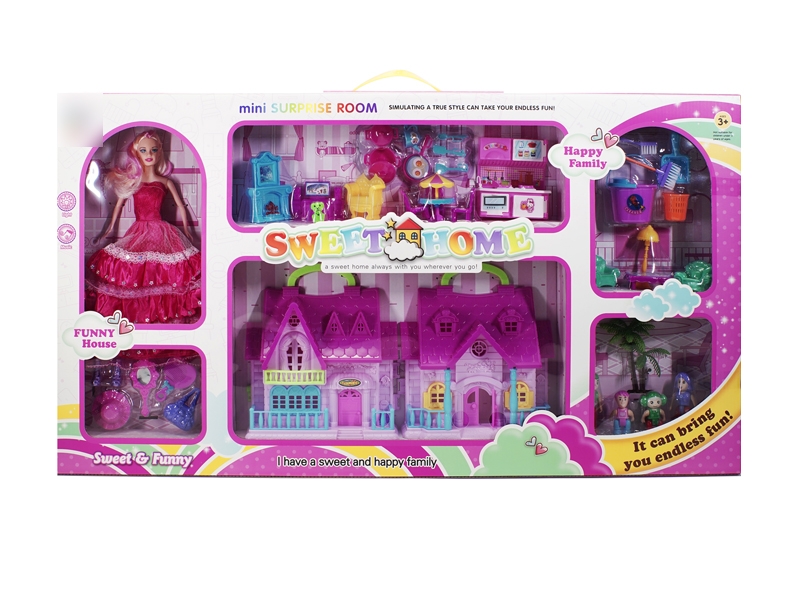 VILLA W/SOLID BODY DOLL - HP1136090