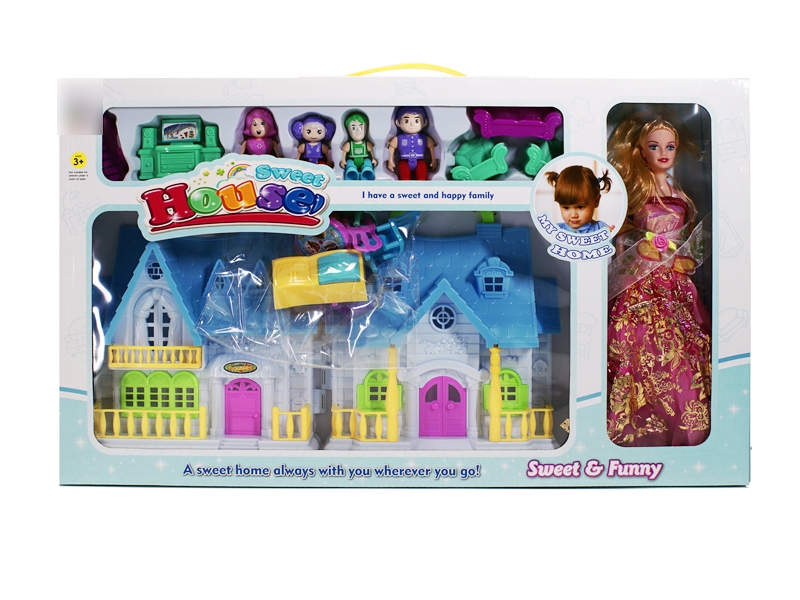 VILLA W/SOLID BODY DOLL - HP1136102