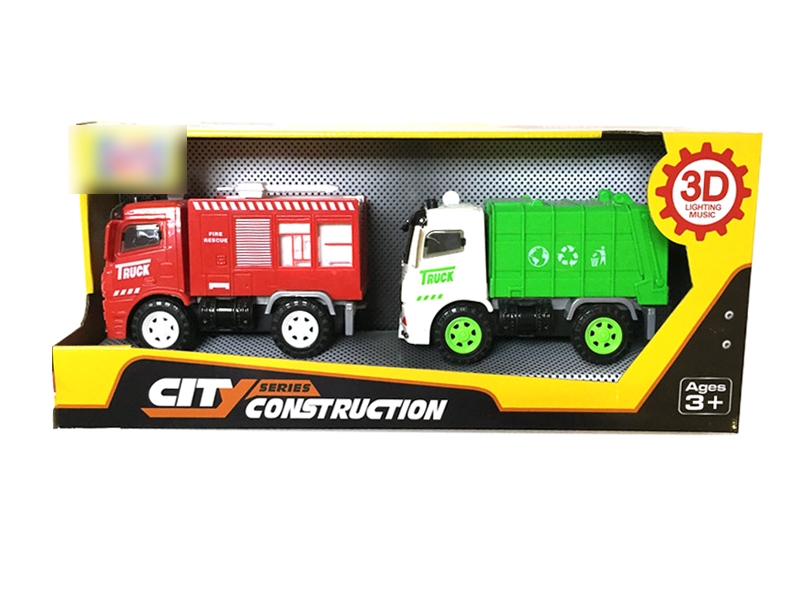 FRICTION FIRE TRUCK W/MUSIC - HP1136190