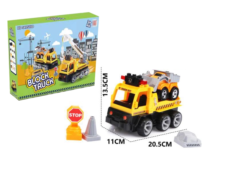 FREE WAY BLOCK CONSTRUCTION CAR - HP1136447