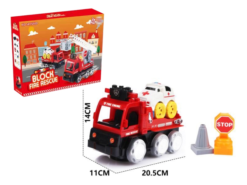 FREE WAY BLOCK FIRE ENGINE TRUCK - HP1136449