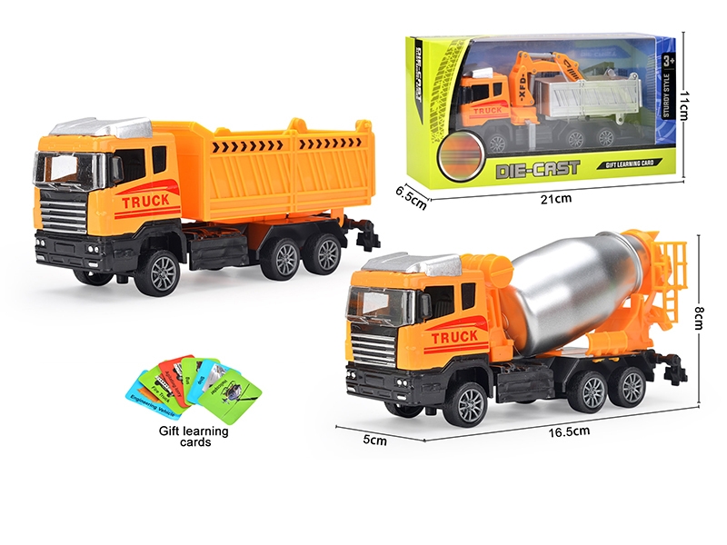 PULL BACK DIE CAST CONSTRUCTION CAR - HP1136497