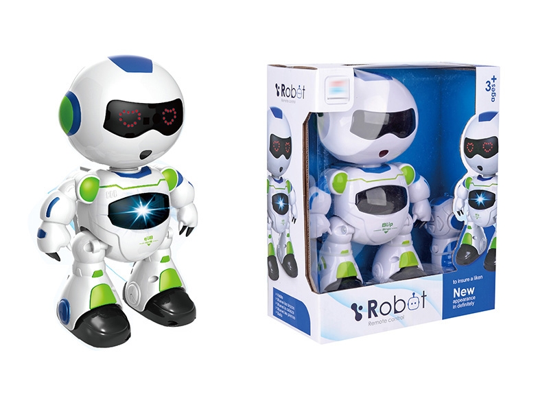 4 FUNCTION R/C DANCING ROBOT W/LIGHT & MUSIC - HP1136535
