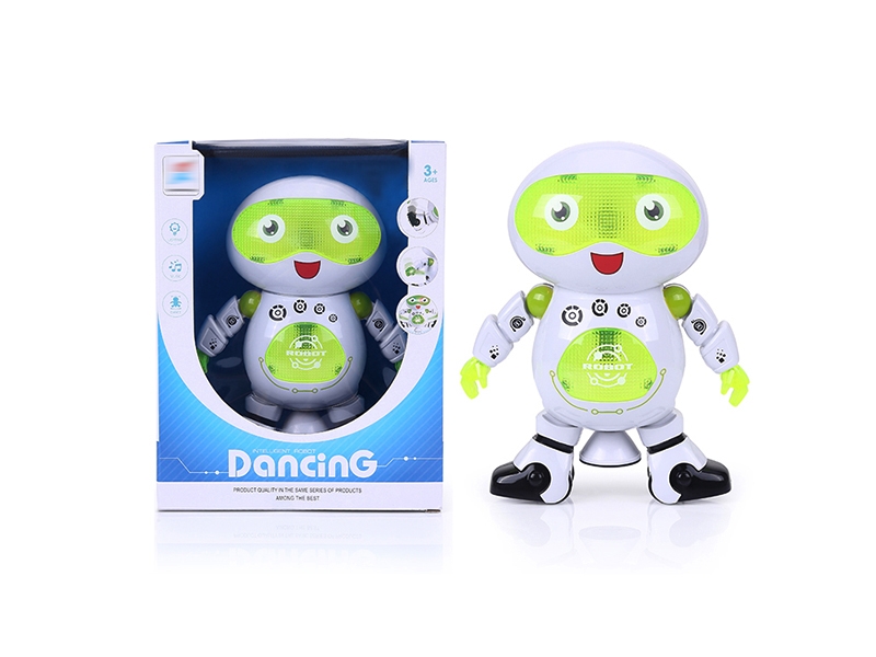 B/O DANCING ROBOT W/LIGHT & MUSIC & 360°REVOLVE - HP1136537