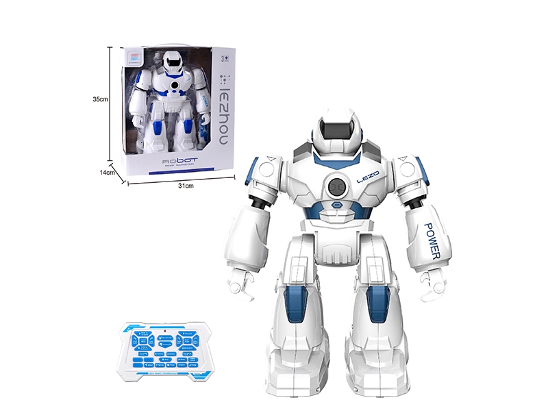 4 FUNCTION R/C DANCING ROBOT W/STORY & LIGHT & MUSIC - HP1136544