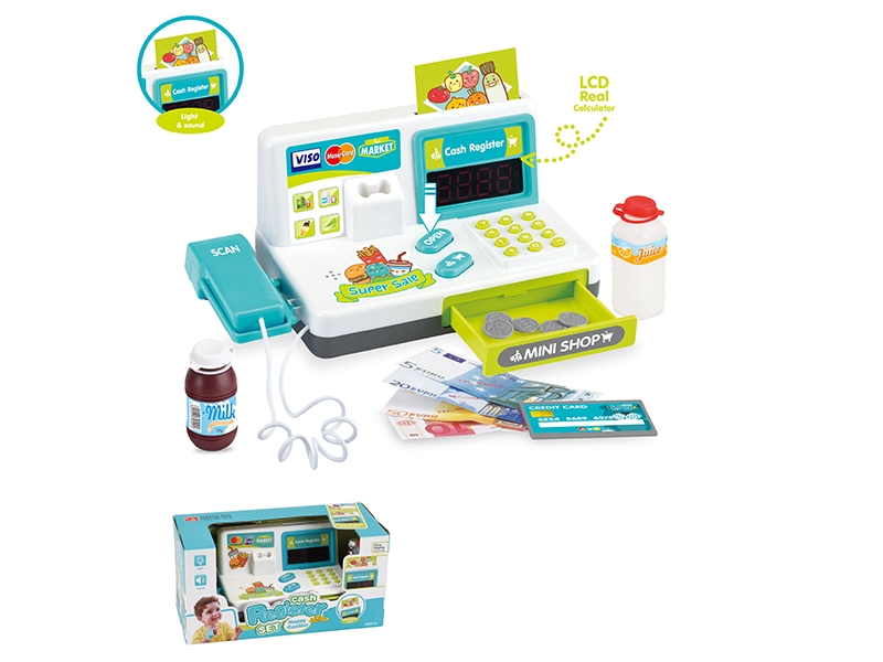 CASH REGISTER W/CALCULATE & LIGHT & MUSIC - HP1136662