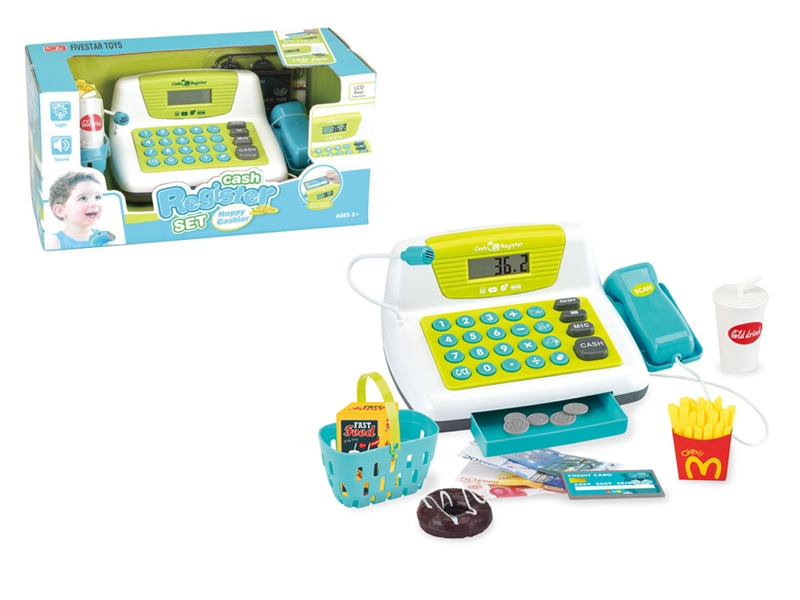 CASH REGISTER W/CALCULATE & LIGHT & MUSIC - HP1136664