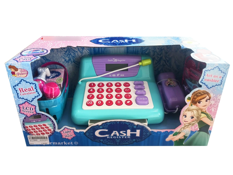 CASH REGISTER W/CALCULATE & LIGHT & MUSIC - HP1136666