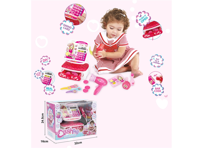 CASH REGISTER W/CALCULATE & LIGHT & MUSIC - HP1136678