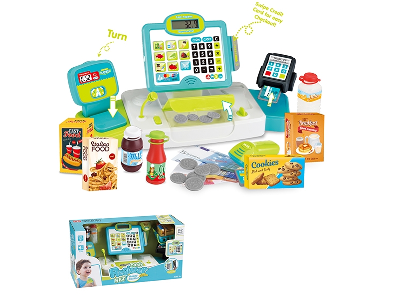 CASH REGISTER W/CALCULATE & LIGHT & MUSIC - HP1136680