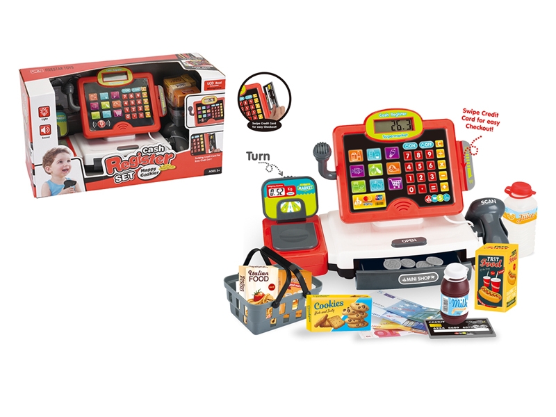 CASH REGISTER W/CALCULATE & LIGHT & MUSIC - HP1136700