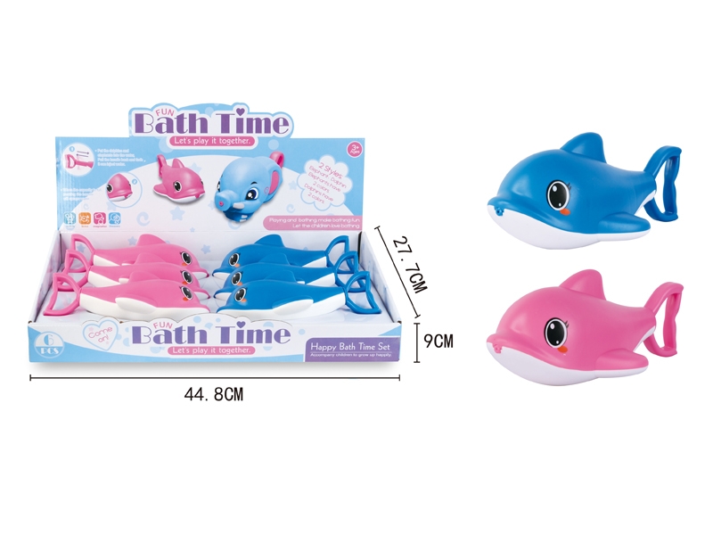 DOLPHIN WATER GUN 6PCS/DISPLAY BOX - HP1137033