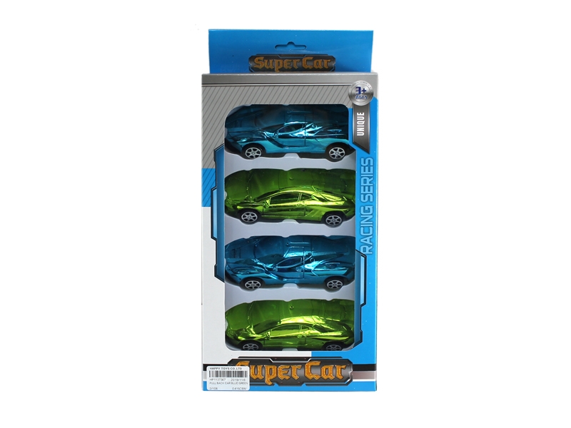 PULL BACK CAR BLUE/GREEN - HP1137367