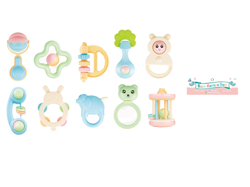 BABY RATTLE SET 10PCS - HP1137429