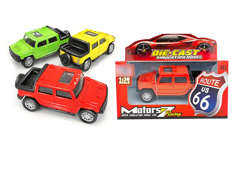 PULL BACK DIE CAST CAR - HP1137985