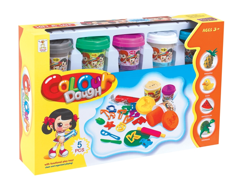 PLAY DOUGH SET（4*57G) - HP1138060