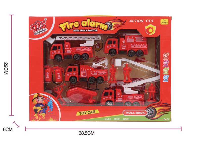 PULL BACK FIRE TRUCK - HP1138081