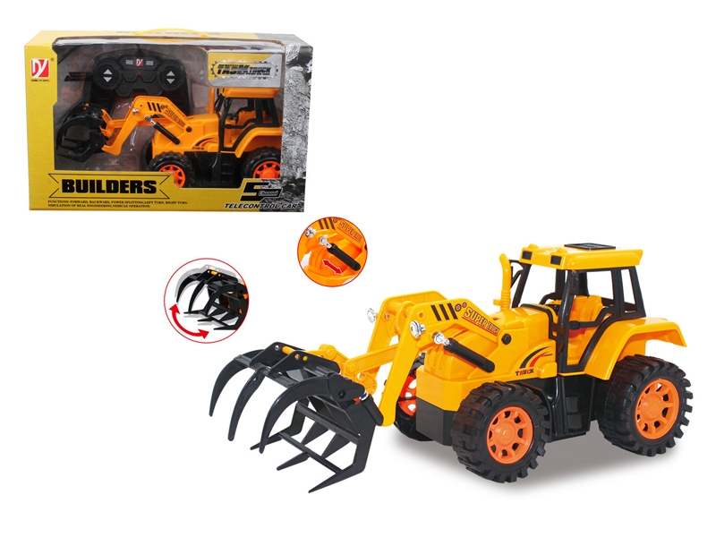 5 FUNCTION R/C CONSTRUCTION CAR W/INCLUDED BATTERY - HP1138094