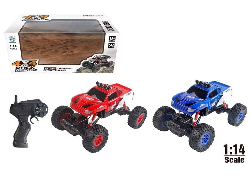 1:14 FUNCTION R/C CAR RED/BLUE - HP1138152