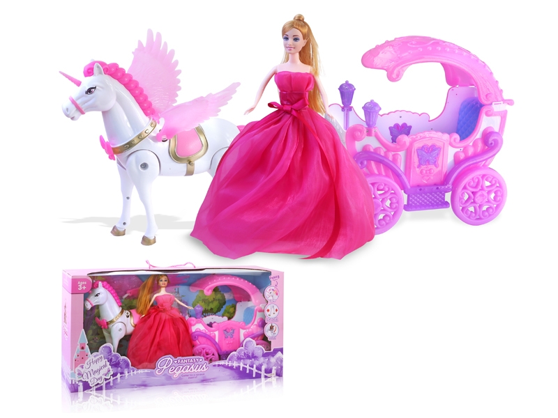 B/O CARRIAGE W/DOLL & LIGHT & MUSIC - HP1138690