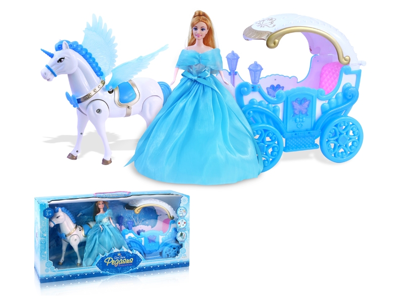 B/O CARRIAGE W/DOLL & LIGHT & MUSIC - HP1138691