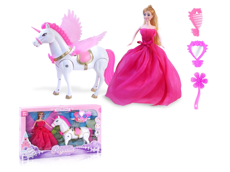 B/O CARRIAGE W/DOLL & LIGHT & MUSIC - HP1138694