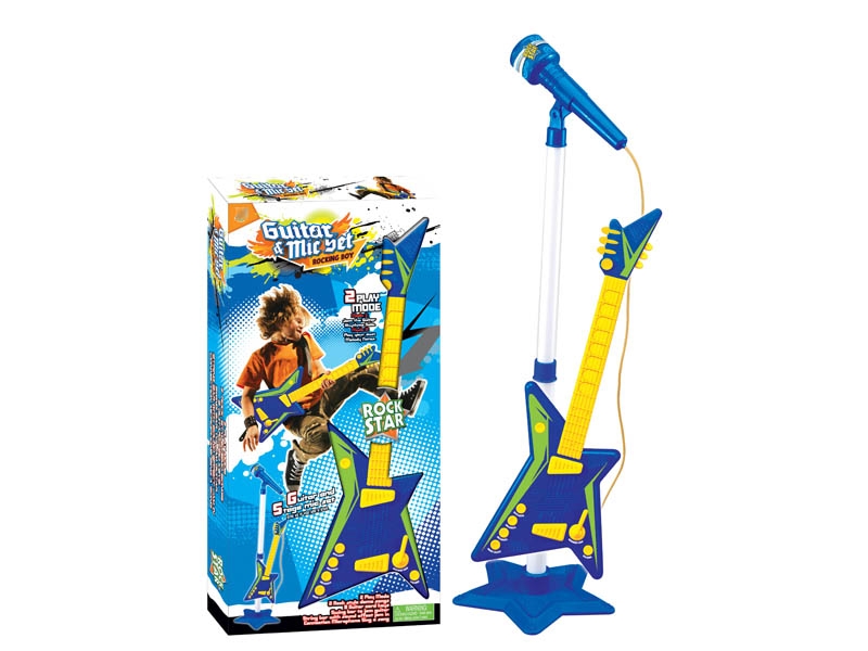 B/O GUITAR & MICROPHONE W/LIGHT & MUSIC - HP1138948