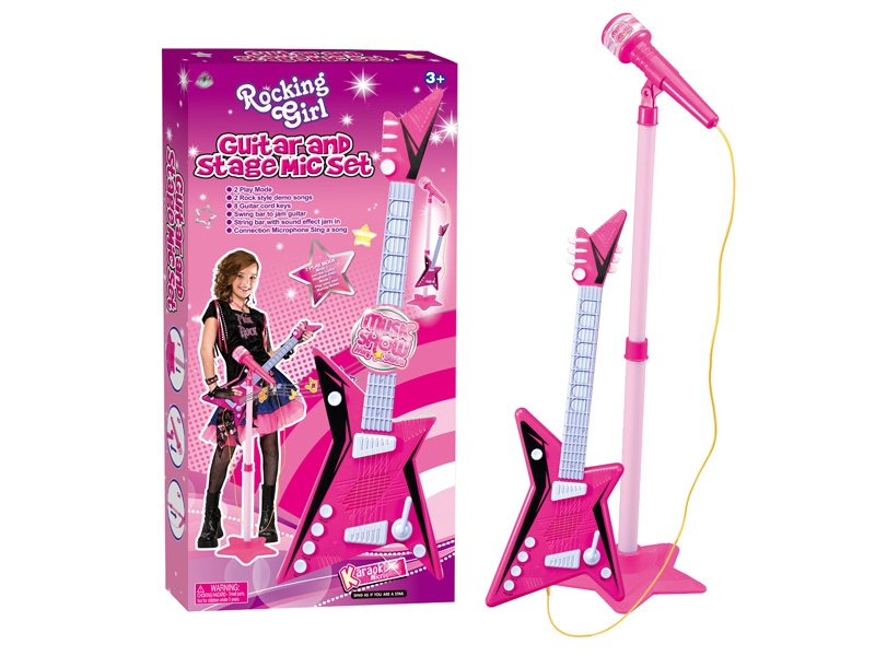 B/O GUITAR & MICROPHONE W/LIGHT & MUSIC - HP1138951