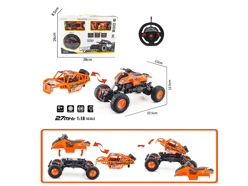 1:18 4FUNCTION R/C CAR - HP1139025