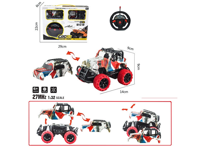 1:32 4FUNCTION R/C CAR - HP1139026