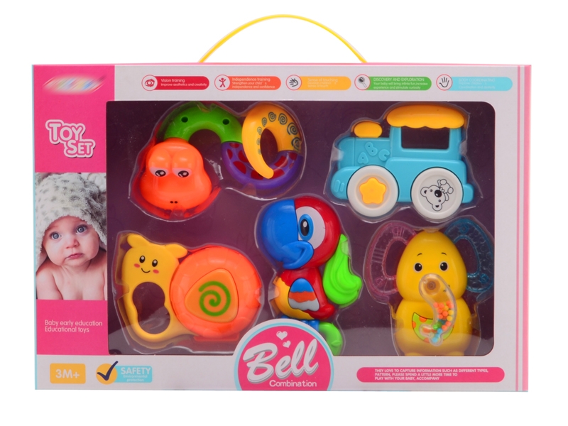 BABY RATTLE 5PCS - HP1139184