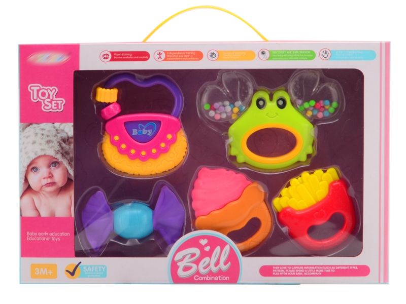 BABY RATTLE 5PCS - HP1139185